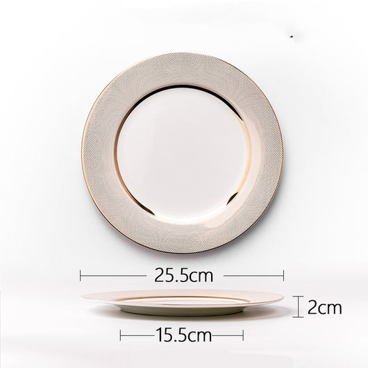 Juego de Vajilla de Porcelana Ósea Nórdica Lujo - Image 3