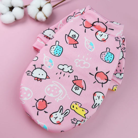Suéter Térmico para Mascotas con Estampado Infantil y Velcro
