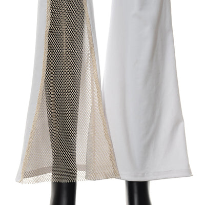 Jumpsuit Asimétrico de Malla con Detalle de Hombro Único - Image 2