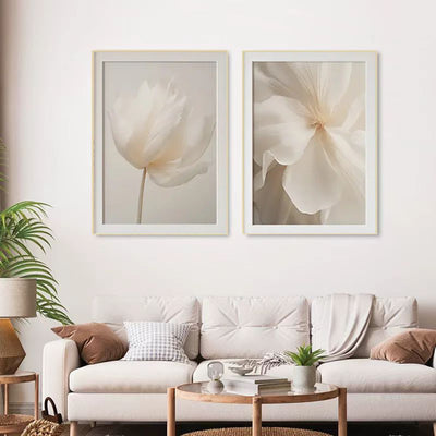 Cuadro Decorativo Floral Blanco para Sala y Dormitorio - Image 12