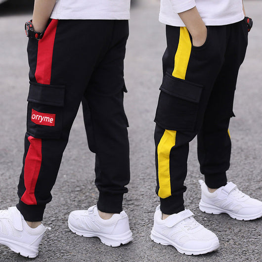 Pantalones Deportivos Overol Infantil Estilo Coreano Casual - Image 5