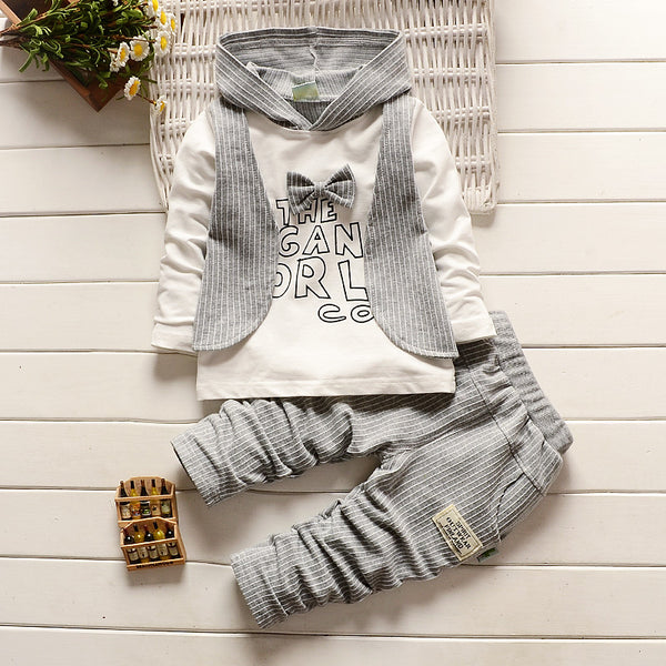 Ropa de Otoño Infantil Estilo Europeo y Americano