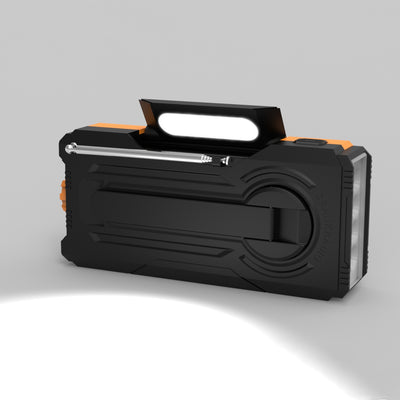 Radio de Emergencia Multifuncional con Linterna y Luz de Lectura - Image 6
