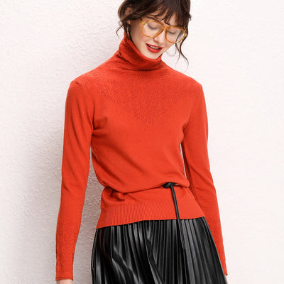 Suéter Cuello Alto Texturizado Oversize - Image 12