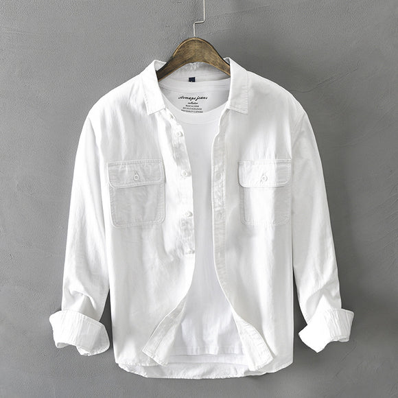 Chaqueta Camisa Casual para Hombre Joven