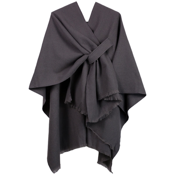 Cardigan Chal Dividido para Mujer Talla Grande