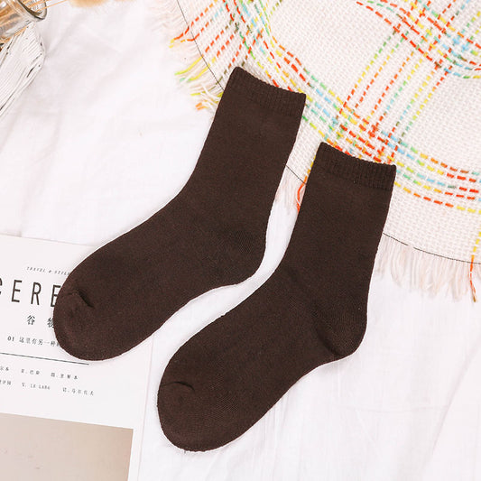 Calcetines Térmicos Gruesos para Hombre - Algodón con Forro de Terciopelo