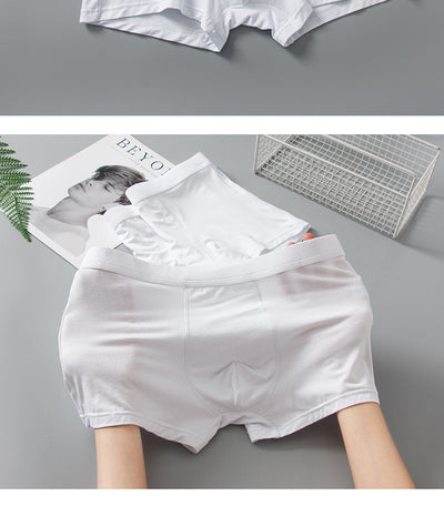 Bóxer Blanco Juvenil para Hombre de Algodón Cómodo - Image 7