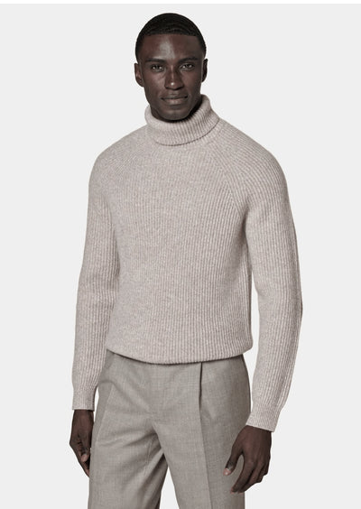 Suéter de Cuello Alto en Cashmere para Hombre - Pullover Elegante y Sofisticado - Image 5