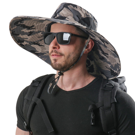 Gorro Camuflado Protector Solar Transpirable para Pesca y Aventura - Image 8