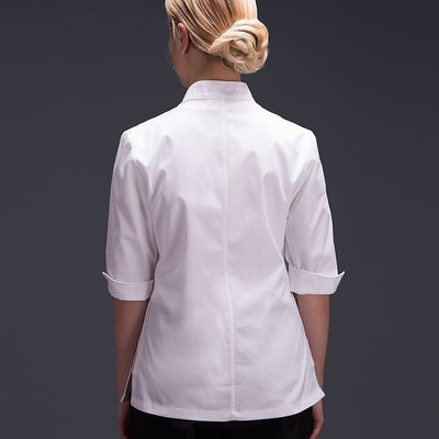 Uniforme de Chef Profesional para Mujer en Cocina de Hotel - Image 19