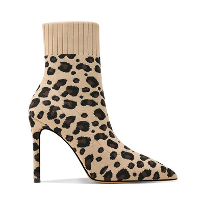 Botas Stiletto Puntiagudas de Caña Corta - Image 8