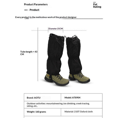 Protectores de Piernas para Senderismo y Esquí - Hombre y Mujer - Image 6