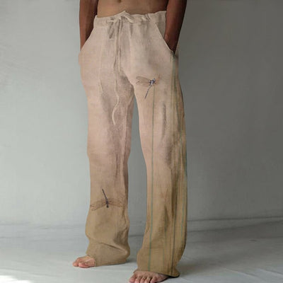 Pantalones Casuales Talla Grande Pierna Ancha para Hombre - Image 14