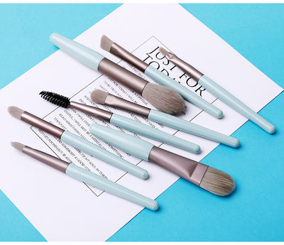 Set de Brochas de Maquillaje Portátil con Cerdas Suaves - Image 9