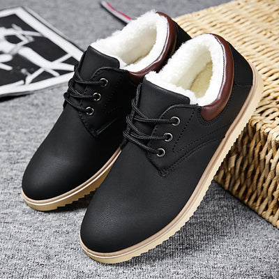 Zapatos Casuales de Invierno para Hombre con Forro de Terciopelo - Image 2