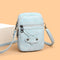 Bolsa para Celular de Cuero Suave Estilo Retro Fashionable