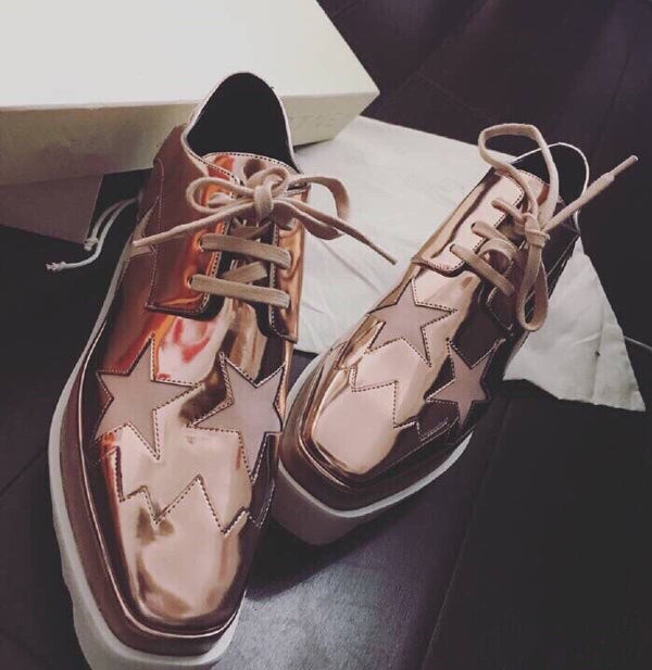 Zapatos de Tacón Cuadrado con Plataforma - Estilo Moderno y Cómodo para Mujer