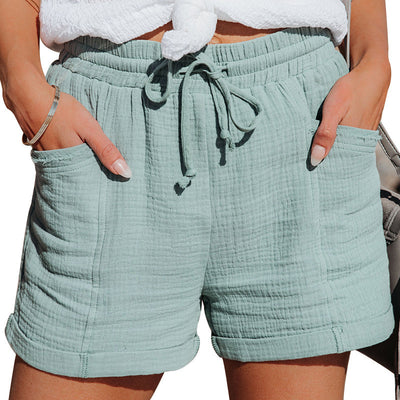 Shorts Talle Alto Anchos y Sueltos para Mujer - Image 9