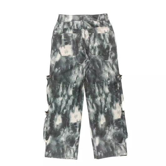 Pantalones Cargo Camuflaje Primavera con Múltiples Bolsillos - Diseño Street Loose Fit - Image 8