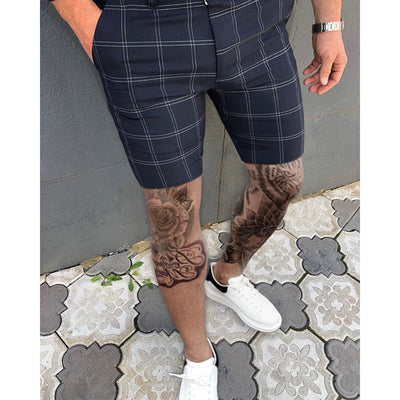 Shorts Deportivos Check Five-point para Hombre - Image 6