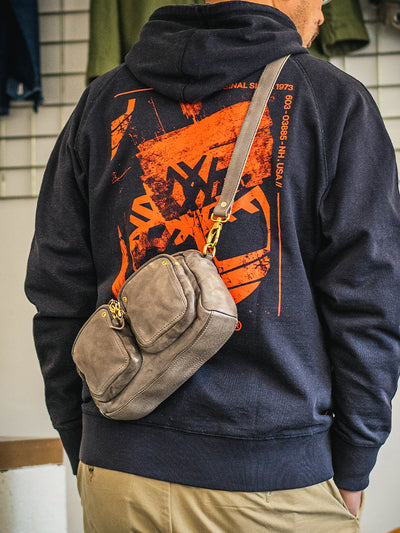 Bolsa de Pecho de Cuero para Hombre - Multifunción Verano - Image 10