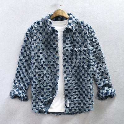 Chaqueta Camisa Casual Design Sense - Elegancia Desenfadada