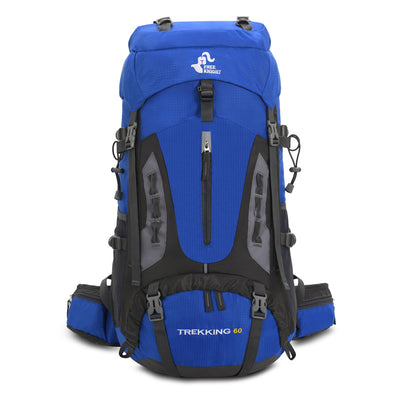 Mochila de Senderismo 60L con Cobertor de Lluvia - Ideal para Montañismo y Camping - Image 7