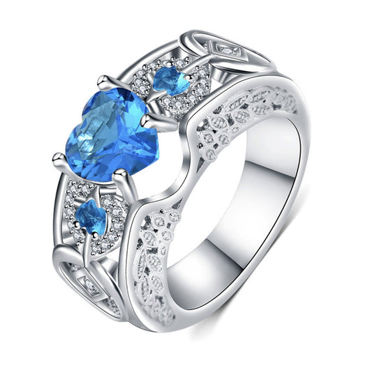 Anillo de Compromiso Corazón Ruby Princesa - Image 13