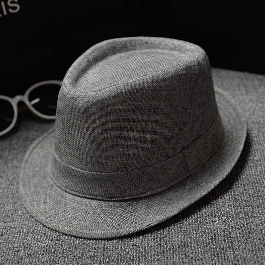 Sombrero Jazz de Color Liso - Estilo Clásico Versátil - Image 2