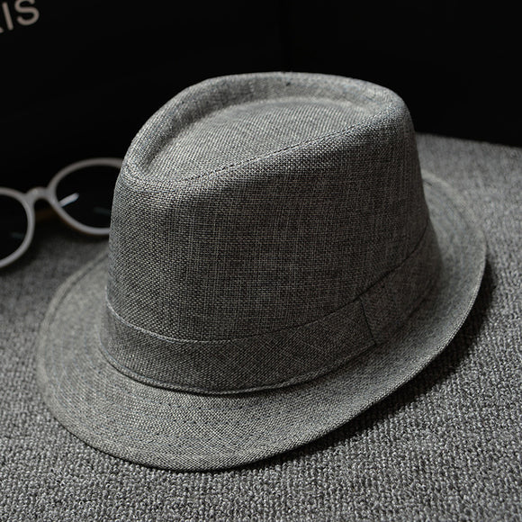 Sombrero Jazz de Color Liso - Estilo Clásico Versátil