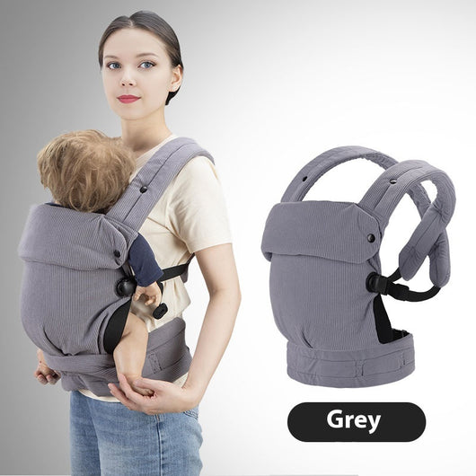 Mochila Portabebé Ergonómica Algodón - Frente y Espalda - Image 13