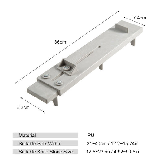 Estante Ajustable para Fregadero con Tapete Antideslizante PU Reforzado - Image 2