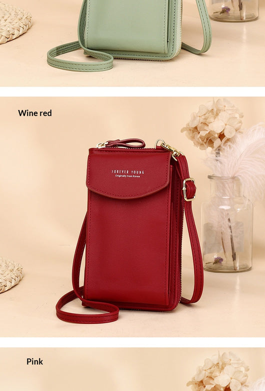 Billetera Crossbody Vertical para Teléfono - Diseño Minimalista y Funcional - Image 22