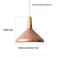 Factory Delivery Bulb 5WLED Rose Gold Medium