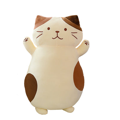 Peluche Gato de Queso Gigante - Almohada Suave para Dormir - Image 6