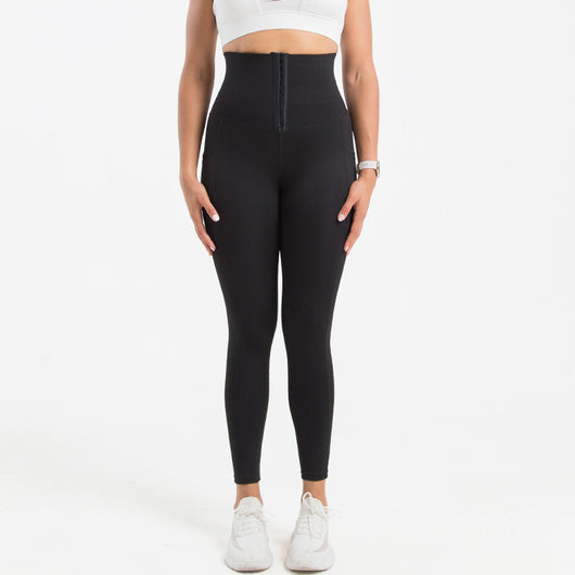 Pantalones Yoga Moldeadores con Bolsillos - Talla Grande Control Abdominal - Image 11