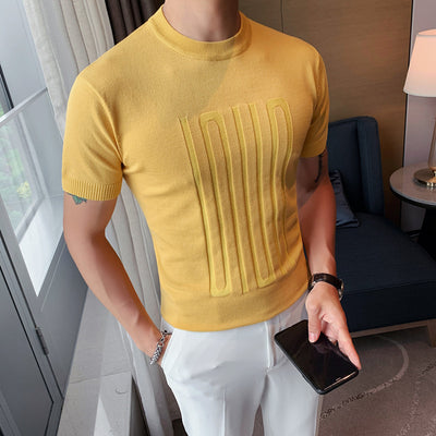 Camiseta Básica Hombre Cuello Redondo Manga Corta - Image 10