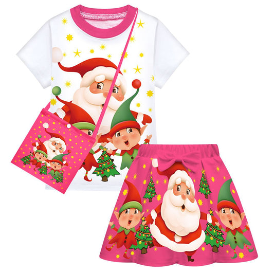 Falda de Disfraz Navideño Infantil para Presentaciones - Image 2