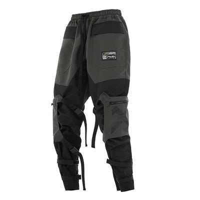Pantalones Harem Sueltos Casual Unisex con Ajuste en Tobillo - Image 4