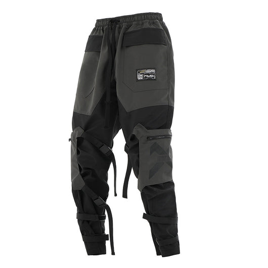 Pantalones Harem Sueltos Casual Unisex con Ajuste en Tobillo - Image 4