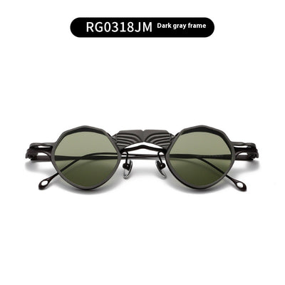 Gafas de Sol Redondas Retro Doble Capa - Diseño Único y Divertido - Image 11