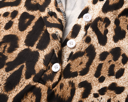 Jumpsuit Leopardo Elegante con Escote en V para Mujer - Image 8