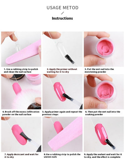 Polvo Dip para Manicura de Color Puro con Fijación Intensa - Image 48