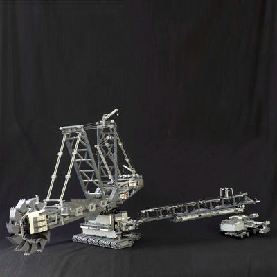 Excavadora de Rueda Motriz Control Remoto - Juguete Educativo de Ciencia y Tecnología - Image 7