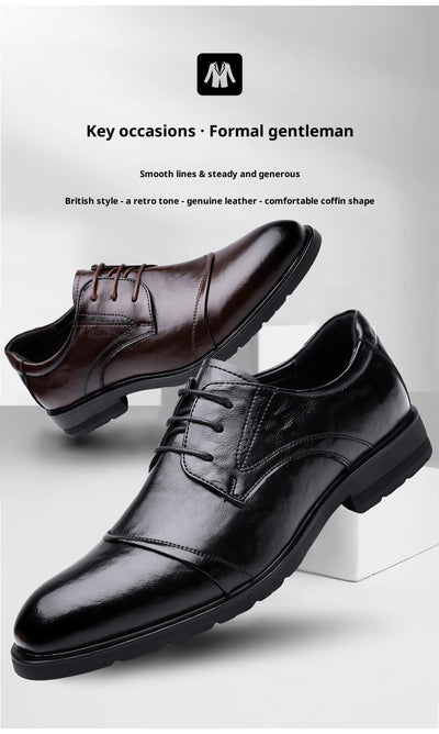 Zapatos de Cuero Formal para Hombre de Negocios - Image 19