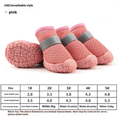 Botines Protectores para Perros: Impermeables, Antideslizantes y Transpirables - Image 9