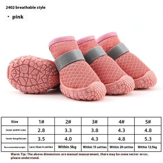 Botines Protectores para Perros: Impermeables, Antideslizantes y Transpirables - Image 9