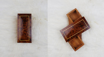 Caja Joyero Marrroquí Giratorio de Madera Artesanal - Image 5