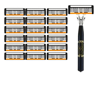 Mango Ergonómico de Seis Capas para Afeitadora Manual - Image 11